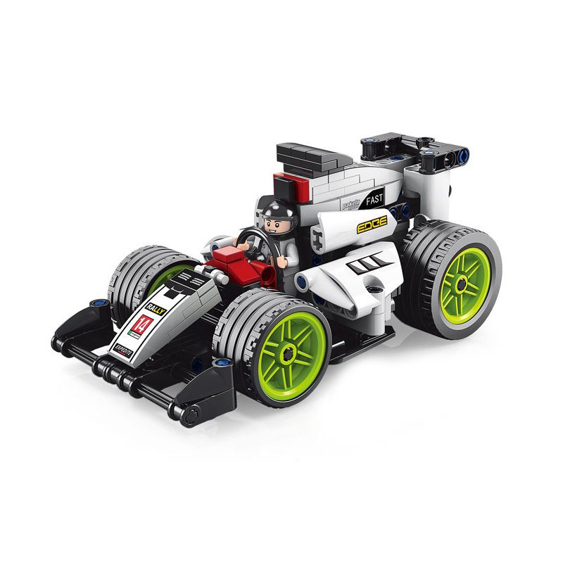 ACHKO 60031 non  ĐUA XE CÔNG NGHỆ F1 KÉO CỰC QUANG bộ đồ chơi xếp lắp ráp ghép mô hình  Kỹ Thuật Công Nghệ Cao Mô Hình Phương Tiện 210 khối