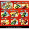 FROG BABY OBM 99012 non  8 CỖ XE HUYỀN THOẠI bộ đồ chơi xếp lắp ráp ghép mô hình The  Ninjago Movie Ninja Lốc Xoáy 418 khối