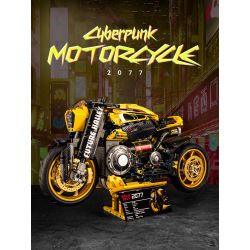 K BOX 10506 non  ĐIỆN TỬ 2077 tỷ lệ 1:5 bộ đồ chơi xếp lắp ráp ghép mô hình  HARILAY DAVVIS 2077 Kỹ Thuật Công Nghệ Cao Mô Hình Phương Tiện 1981 khối