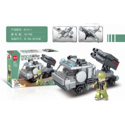 MINGDI K210 non  SỰ KẾT HỢP QUÂN ĐỘI CỨU HỘ TIÊN PHONG 4 bộ đồ chơi xếp lắp ráp ghép mô hình Military Army RESCUE VANGUARD MILITARY Quân Sự Bộ Đội 567 khối