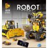 PanlosBrick 675003 Panlos Brick 675003 non  ROBOT ???I ĐẤT THÔNG MINH 2 THAY ĐỔI bộ đồ chơi xếp lắp ráp ghép mô hình 730 khối