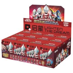 Enlighten 75015 Qman 75015 non  BOM CỔ ĐIỂN SỐ 3 THẾ HỆ MỚI ULTRAMAN V1 HERO POCKET bộ đồ chơi xếp lắp ráp ghép mô hình Vệ Binh Vũ Trụ Siêu Nhân Điện Quang