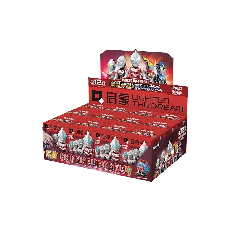 Enlighten 75015 Qman 75015 non  BOM CỔ ĐIỂN SỐ 3 THẾ HỆ MỚI ULTRAMAN V1 HERO POCKET bộ đồ chơi xếp lắp ráp ghép mô hình Vệ Binh Vũ Trụ Siêu Nhân Điện Quang