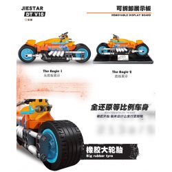 JIESTAR 92305 non  ĐUA XE NHỰA ĐƯỜNG DODGE TOMAHAWK V10 bộ đồ chơi xếp lắp ráp ghép mô hình 245 khối