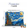 MOYU BLOCK MY97043 97043 non  LƯỚT SÓNG KANAGAWA bộ đồ chơi xếp lắp ráp ghép mô hình Arts & Crafts THE GREAT WAVE OFF KANAGAWA 2296 khối
