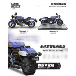 JIESTAR 92302 non  NHỰA ĐƯỜNG BENDA BD300-15 bộ đồ chơi xếp lắp ráp ghép mô hình 253 khối