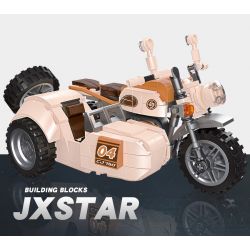 JIESTAR 92304 non  XE MÁY TRƯỜNG GIANG 750 bộ đồ chơi xếp lắp ráp ghép mô hình CJ 750 361 khối