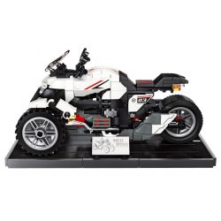 JIESTAR 92303 non  ĐUA XE NHỰA ĐƯỜNG HONDA NEOWING bộ đồ chơi xếp lắp ráp ghép mô hình HONDA NEO WING 346 khối