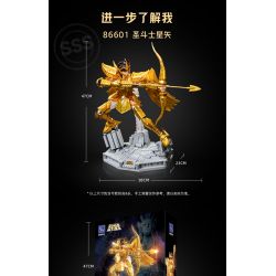 PANTASY 86601 non  VÀNG NHÂN MÃ SEIYA SƯU TẬP HÌNH CAO CẤP bộ đồ chơi xếp lắp ráp ghép mô hình