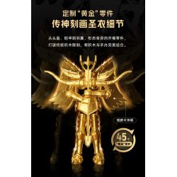 PANTASY 86601 non  VÀNG NHÂN MÃ SEIYA SƯU TẬP HÌNH CAO CẤP bộ đồ chơi xếp lắp ráp ghép mô hình