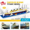 FUN IMAGINATION LZ8026 8026 non  TÀU DU LỊCH TITANIC bộ đồ chơi xếp lắp ráp ghép mô hình Creator Sáng Tạo 2338 khối