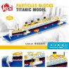 FUN IMAGINATION LZ8026 8026 non  TÀU DU LỊCH TITANIC bộ đồ chơi xếp lắp ráp ghép mô hình Creator Sáng Tạo 2338 khối