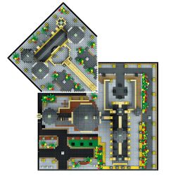 FUN IMAGINATION LZ8029 8029 non  LÂU ĐÀI MA THUẬT bộ đồ chơi xếp lắp ráp ghép mô hình Creator Sáng Tạo 8569 khối