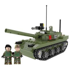 ZHEGAO QL910 non  XE TĂNG QUÂN ĐỘI bộ đồ chơi xếp lắp ráp ghép mô hình Military Army MILITARY TANK Quân Sự Bộ Đội 327 khối