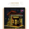MorkModel 031062 Mork Model 031062 non  CAFE ÁNH NẮNG THỜI GIAN bộ đồ chơi xếp lắp ráp ghép mô hình Modular Buildings COFFE HOME Mô Hình Nhà Cửa 1512 khối