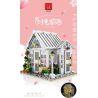 MorkModel 031061 Mork Model 031061 non  SUNSHINE FLOWER HOUSE CỬA HÀNG HOA THỜI GIAN bộ đồ chơi xếp lắp ráp ghép mô hình Modular Buildings FLOWER SHOP Mô Hình Nhà Cửa 1593 khối
