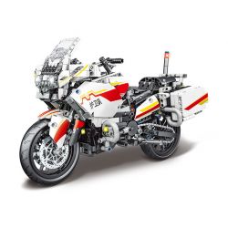 WOMA C0915 0915 non  NHÀ NƯỚC KHÁCH-650 XE MÁY bộ đồ chơi xếp lắp ráp ghép mô hình  Kỹ Thuật Công Nghệ Cao Mô Hình Phương Tiện 1080 khối