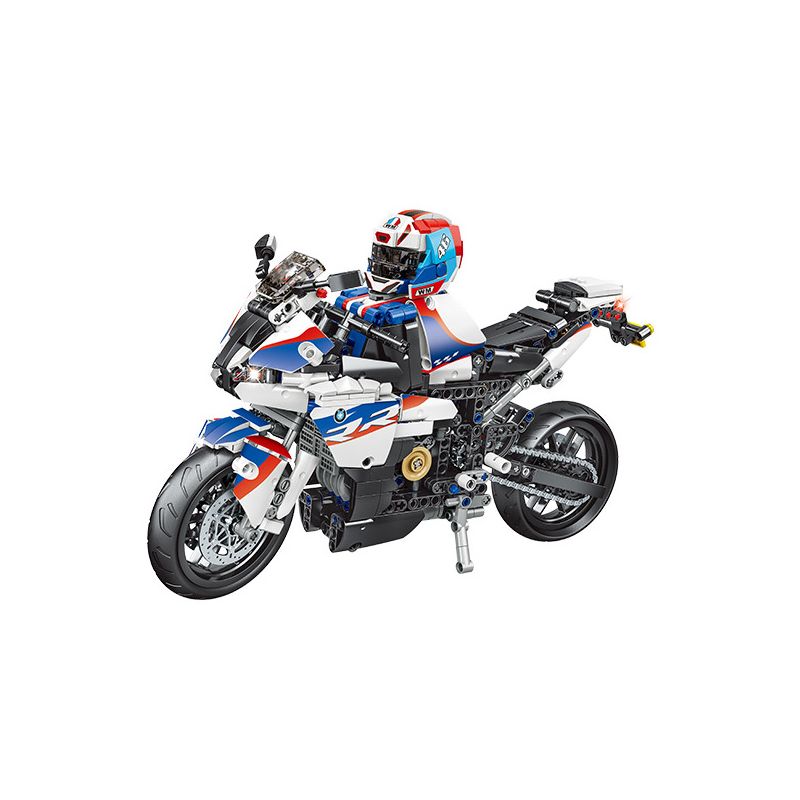 WOMA C0914 0914 non  SIÊU XE BMW S1000RR bộ đồ chơi xếp lắp ráp ghép mô hình  Kỹ Thuật Công Nghệ Cao Mô Hình Phương Tiện 1036 khối