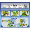 SEMBO 730002 non  ĐIỀU KHIỂN TỪ XA DILOPHOSAURUS bộ đồ chơi xếp lắp ráp ghép mô hình  DINOSAUR Kỹ Thuật Công Nghệ Cao Mô Hình Phương Tiện 1415 khối