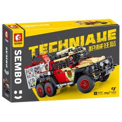 SEMBO 701039 non  THAY ĐỔI XE ĐỊA HÌNH THỢ SĂN CỔ ĐIỆN tỷ lệ 1:14 bộ đồ chơi xếp lắp ráp ghép mô hình  Kỹ Thuật Công Nghệ Cao Mô Hình Phương Tiện 2453 khối