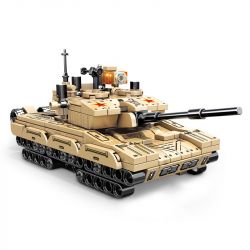 SEMBO 203130 203131 203132 203133 203134 203135 203136 203137 203138 203129 non  XE TĂNG CHIẾN ĐẤU CHỦ LỰC KIỂU 99 10 TỔ HỢP bộ đồ chơi xếp lắp ráp ghép mô hình TYPE 99 MAIN BATTLE TANK 428 khối