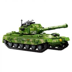 SEMBO 203123 203124 203125 203126 non  XE TĂNG CHIẾN ĐẤU CHỦ LỰC KIỂU 88 4 TỔ HỢP bộ đồ chơi xếp lắp ráp ghép mô hình TYPE 88 MAIN BATTLE TANK 910 khối