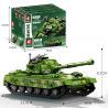 SEMBO 203123 203124 203125 203126 non  XE TĂNG CHIẾN ĐẤU CHỦ LỰC KIỂU 88 4 TỔ HỢP bộ đồ chơi xếp lắp ráp ghép mô hình TYPE 88 MAIN BATTLE TANK 910 khối