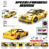 K BOX 10244 non  XE BENTLEY tỷ lệ 1:14 bộ đồ chơi xếp lắp ráp ghép mô hình SPEED&FURIOUS 1455 khối