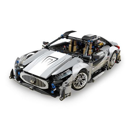 K BOX 10227 non  THIẾT BỊ GIẬN DỮ MASERATI GT tỷ lệ 1:14 bộ đồ chơi xếp lắp ráp ghép mô hình SPEED&FURIOUS 1438 khối