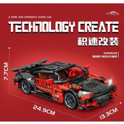 LEIBAO 8213 non  CORVETTE KÉO LẠI XE tỷ lệ 1:24 bộ đồ chơi xếp lắp ráp ghép mô hình  Kỹ Thuật Công Nghệ Cao Mô Hình Phương Tiện 453 khối