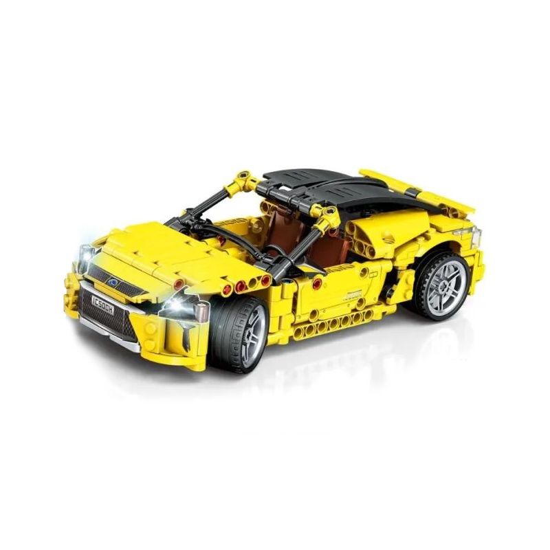LEIBAO 8210 non  XE LÙI LEXUS tỷ lệ 1:24 bộ đồ chơi xếp lắp ráp ghép mô hình Creator Sáng Tạo 434 khối