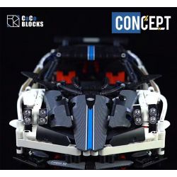 CACO C017 non  XE THỂ THAO PAGANI 1:14 tỷ lệ 1:14 bộ đồ chơi xếp lắp ráp ghép mô hình  Kỹ Thuật Công Nghệ Cao Mô Hình Phương Tiện 1443 khối