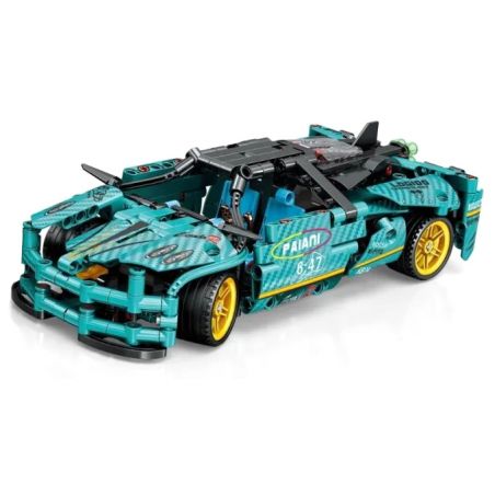 LEIBAO 8208 non  CÒN PAGA THÌ SAO? tỷ lệ 1:24 bộ đồ chơi xếp lắp ráp ghép mô hình Creator Sáng Tạo 462 khối