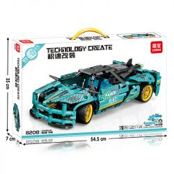 LEIBAO 8208 non  CÒN PAGA THÌ SAO? tỷ lệ 1:24 bộ đồ chơi xếp lắp ráp ghép mô hình Creator Sáng Tạo 462 khối