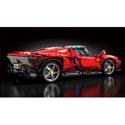TA GAOLE T5032 5032 non  FERRARI DAYTONA SP3 1:10 tỷ lệ 1:10 bộ đồ chơi xếp lắp ráp ghép mô hình  Kỹ Thuật Công Nghệ Cao Mô Hình Phương Tiện 2438 khối