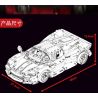 TA GAOLE T5032 5032 non  FERRARI DAYTONA SP3 1:10 tỷ lệ 1:10 bộ đồ chơi xếp lắp ráp ghép mô hình  Kỹ Thuật Công Nghệ Cao Mô Hình Phương Tiện 2438 khối