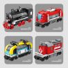 Kazi KY98264 98264 non  ADVANCE STEAM TRAIN 4 KẾT HỢP bộ đồ chơi xếp lắp ráp ghép mô hình Trains CITY TRAIN Tàu Hỏa 545 khối
