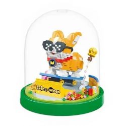 MOYU BLOCK MY97084 97084 non  CHÚ CHÓ BAY MOCO bộ đồ chơi xếp lắp ráp ghép mô hình Creator FAYGO MOCO Sáng Tạo 1223 khối