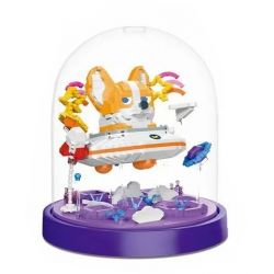 MOYU BLOCK MY97083 97083 non  CHÚ CHÓ BAY MOCO bộ đồ chơi xếp lắp ráp ghép mô hình Creator FAYGO MOCO Sáng Tạo 1232 khối