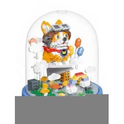 MOYU BLOCK MY97081 97081 non  CHÚ CHÓ BAY MOCO bộ đồ chơi xếp lắp ráp ghép mô hình Creator FAYGO MOCO Sáng Tạo 1239 khối