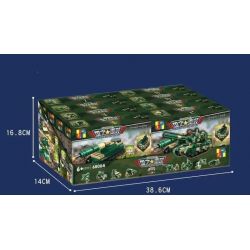JP 68004 non  TỔ HỢP XE TĂNG HẠNG NẶNG KINGDOM 8 TIGER CHIẾN ĐẤU CHỦ LỰC PHÁO CAO TỐC DÃ MÁY TÊN LỬA NUỐT SÚNG TÀU KHU TRỤC HANKS SÂN BAY NÉM BOM TIM bộ đồ chơi xếp lắp ráp ghép mô hình Military Army PEACE Quân Sự Bộ Đội 775 khối
