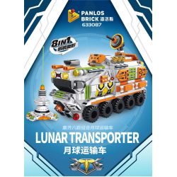 PanlosBrick 633087 Panlos Brick 633087 non  PHƯƠNG TIỆN VẬN CHUYỂN MẶT TRĂNG 8 TỔ HỢP bộ đồ chơi xếp lắp ráp ghép mô hình Creator LUNAR TRANSPORTER Sáng Tạo 702 khối