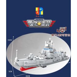 JP 68001 non  KINGDOM HEAVY WARSHIP 4 TỔ HỢP MÁY BAY CHIẾN ĐẤU PHANTOM TÀU TẤN CÔNG F1 NÉM BOM B3 TÊN LỬA LỚP WASP bộ đồ chơi xếp lắp ráp ghép mô hình Military Army PEACE Quân Sự Bộ Đội 799 khối
