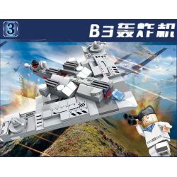 JP 68001 non  KINGDOM HEAVY WARSHIP 4 TỔ HỢP MÁY BAY CHIẾN ĐẤU PHANTOM TÀU TẤN CÔNG F1 NÉM BOM B3 TÊN LỬA LỚP WASP bộ đồ chơi xếp lắp ráp ghép mô hình Military Army PEACE Quân Sự Bộ Đội 799 khối