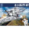 JP 68001 non  KINGDOM HEAVY WARSHIP 4 TỔ HỢP MÁY BAY CHIẾN ĐẤU PHANTOM TÀU TẤN CÔNG F1 NÉM BOM B3 TÊN LỬA LỚP WASP bộ đồ chơi xếp lắp ráp ghép mô hình Military Army PEACE Quân Sự Bộ Đội 799 khối