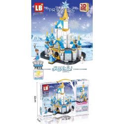 LB LB+ LB621 non  CÔNG CHÚA ELSA bộ đồ chơi xếp lắp ráp ghép mô hình Girl ICE AND SNOW PRINCESS Con Gái 432 khối