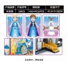 LB LB+ LB621 non  CÔNG CHÚA ELSA bộ đồ chơi xếp lắp ráp ghép mô hình Girl ICE AND SNOW PRINCESS Con Gái 432 khối
