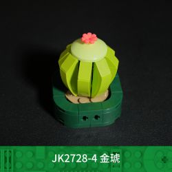 JAKI JK2728 2728 non  CÂY GỖ MỌNG NƯỚC 6 LOẠI VŨ ĐIỆU HOÀNG HÔN ĐÀO TRỨNG XƯƠNG RỒNG HỔ PHÁCH VÀNG MẪU ĐƠN TÍM bộ đồ chơi xếp lắp ráp ghép mô hình Flowers PLANTE Hoa