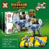 SX 9093 non  THẾ GIỚI KHỦNG LONG FROST MECH T-REX bộ đồ chơi xếp lắp ráp ghép mô hình Jurassic World 362 khối