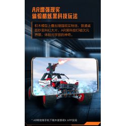 XIAOMI MITU MI ONEBOT OBWZKC20AIQI 20AIQI non  XE BỌC THÉP HỔ RĂNG KIẾM bộ đồ chơi xếp lắp ráp ghép mô hình  Kỹ Thuật Công Nghệ Cao Mô Hình Phương Tiện